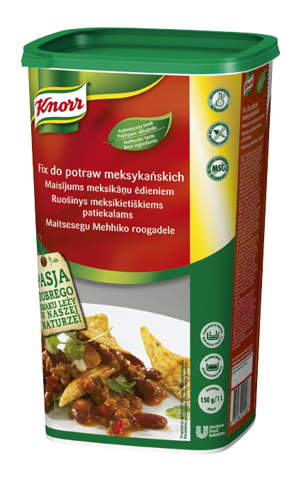 Knorr Fix do potraw meksykańskich 1,2 kg - 